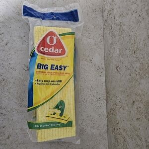 O Cedar Big Easy Butterfly Style Sponge Mop Snap-On Refill